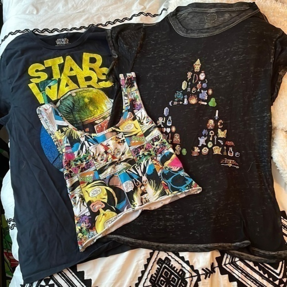 Geeky/Gamer 4 shirt bundle